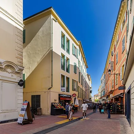 Rose 2-Clim-Centre-Plage Menton Exterior foto